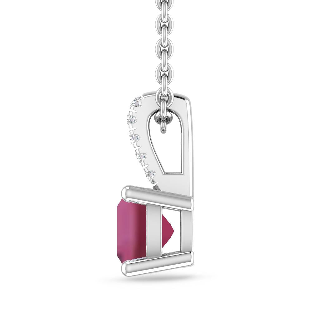 White Gold - Pink Tourmaline