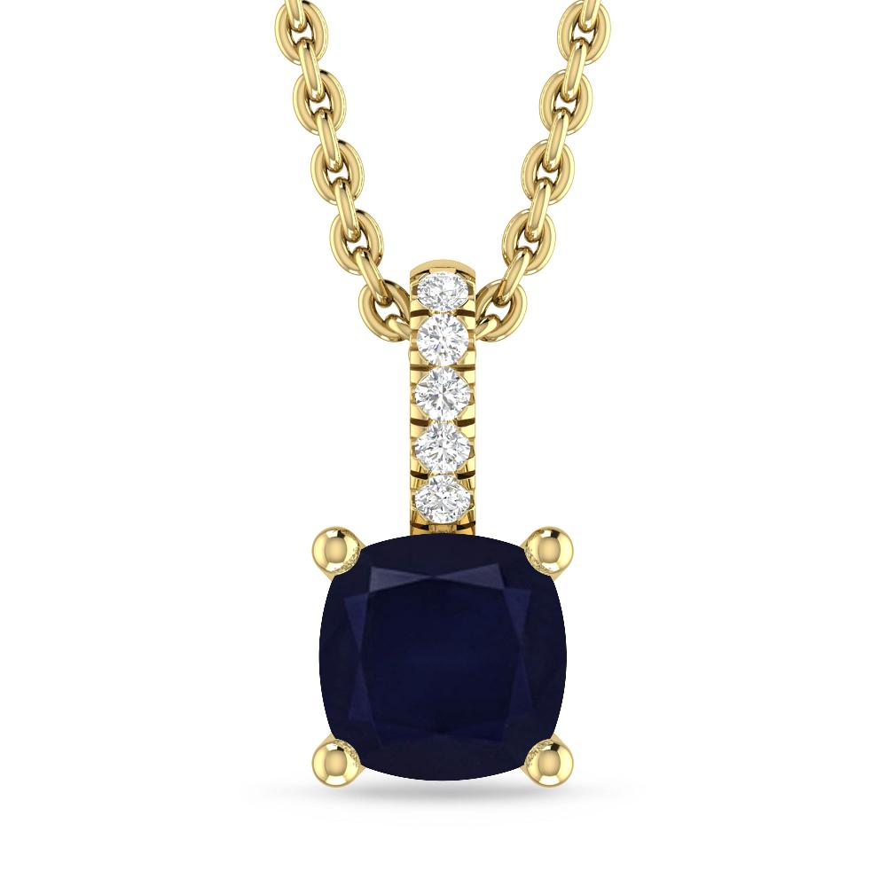 Yellow Gold - Sapphire