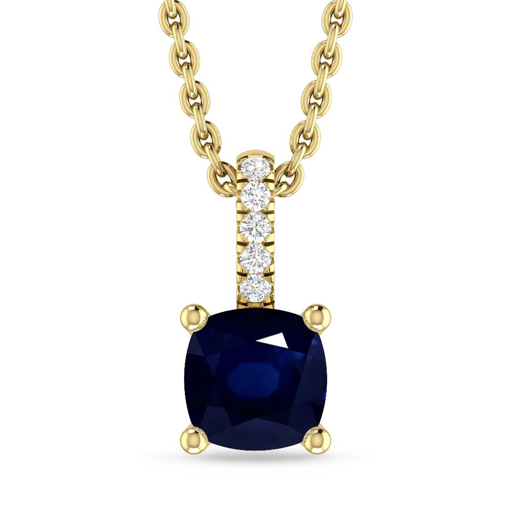 Yellow Gold - Sapphire