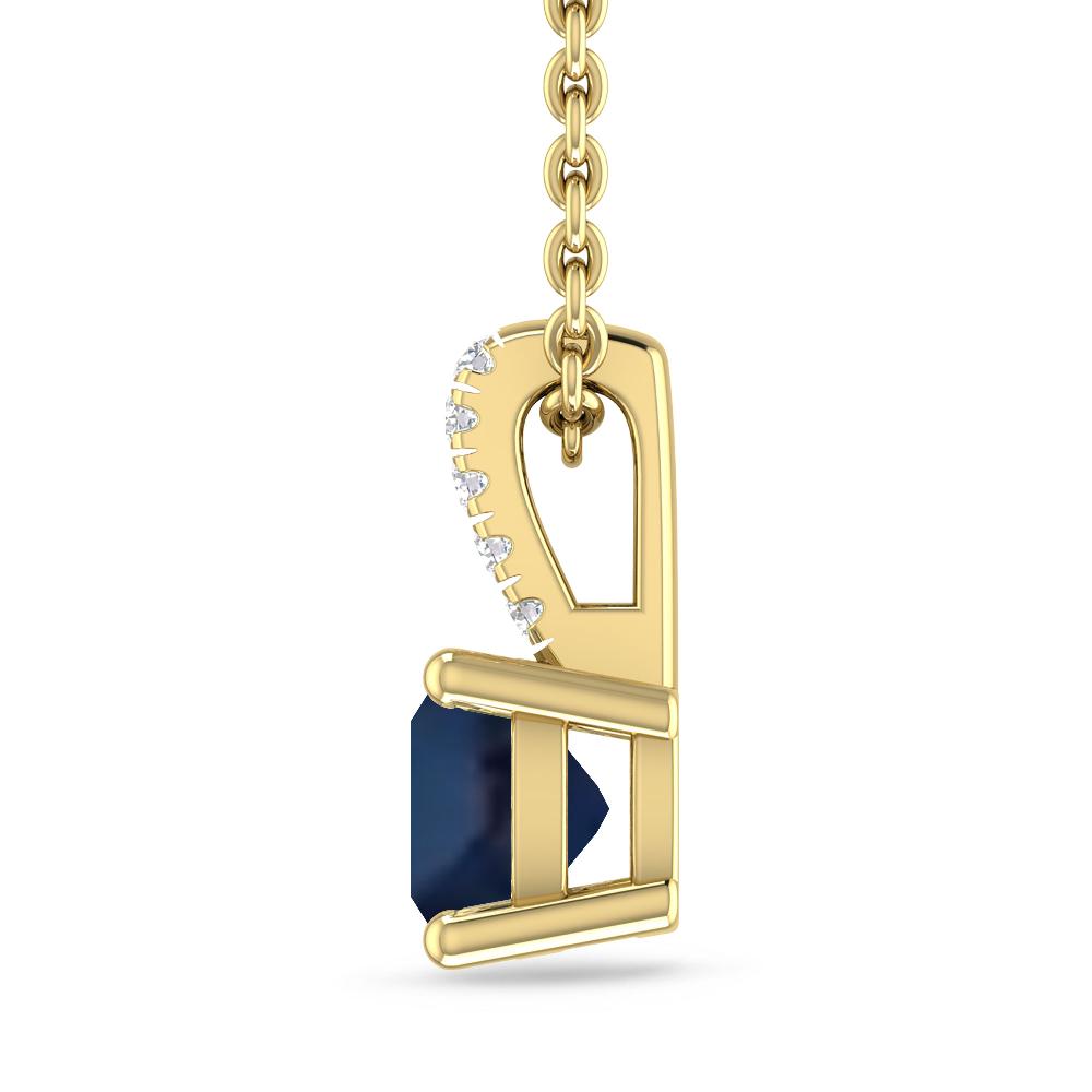 Yellow Gold - Sapphire