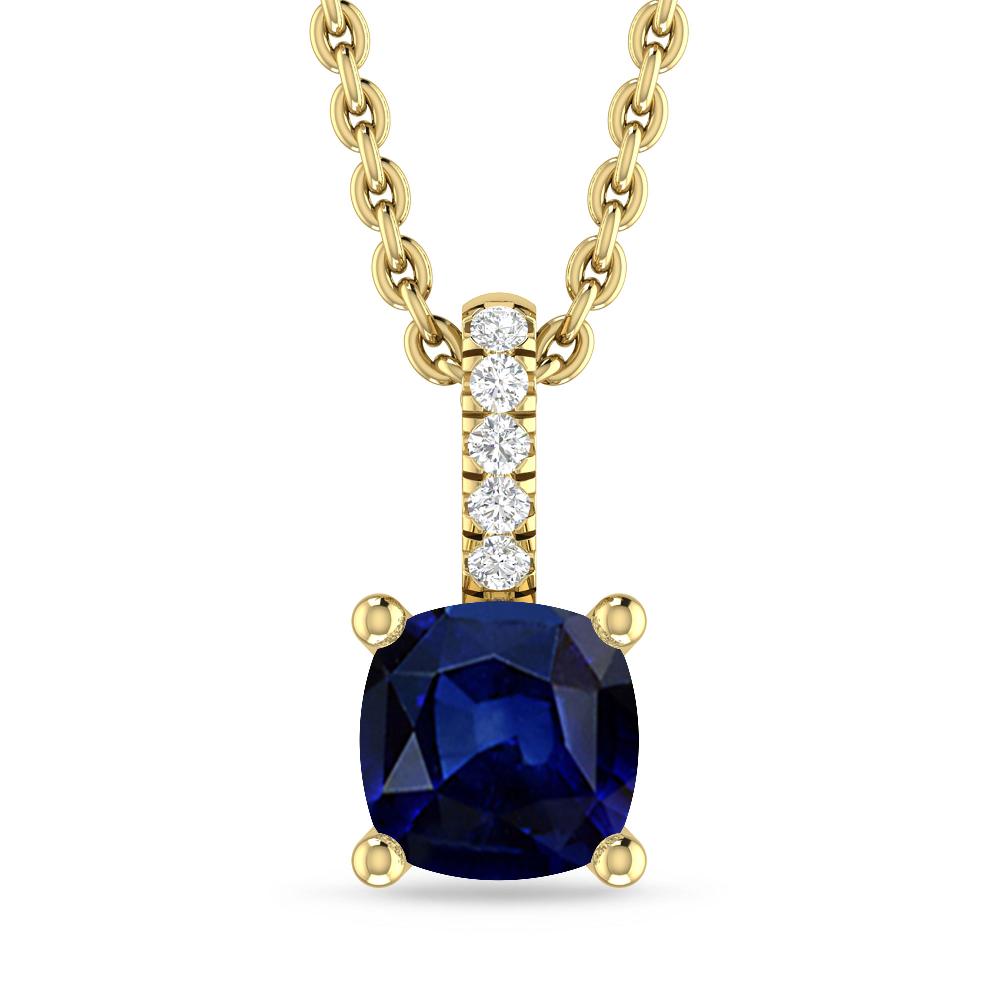 Yellow Gold - Sapphire