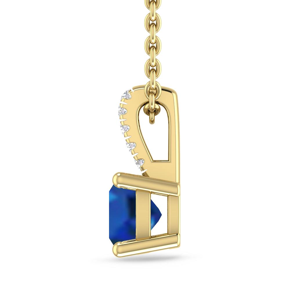 Yellow Gold - Sapphire