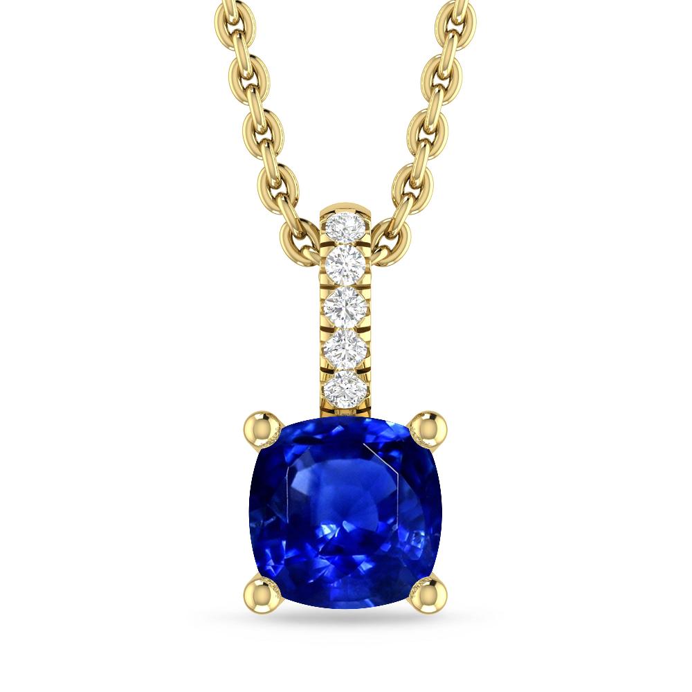 Yellow Gold - Sapphire