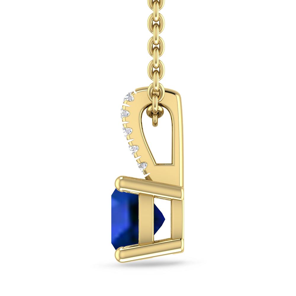 Yellow Gold - Sapphire