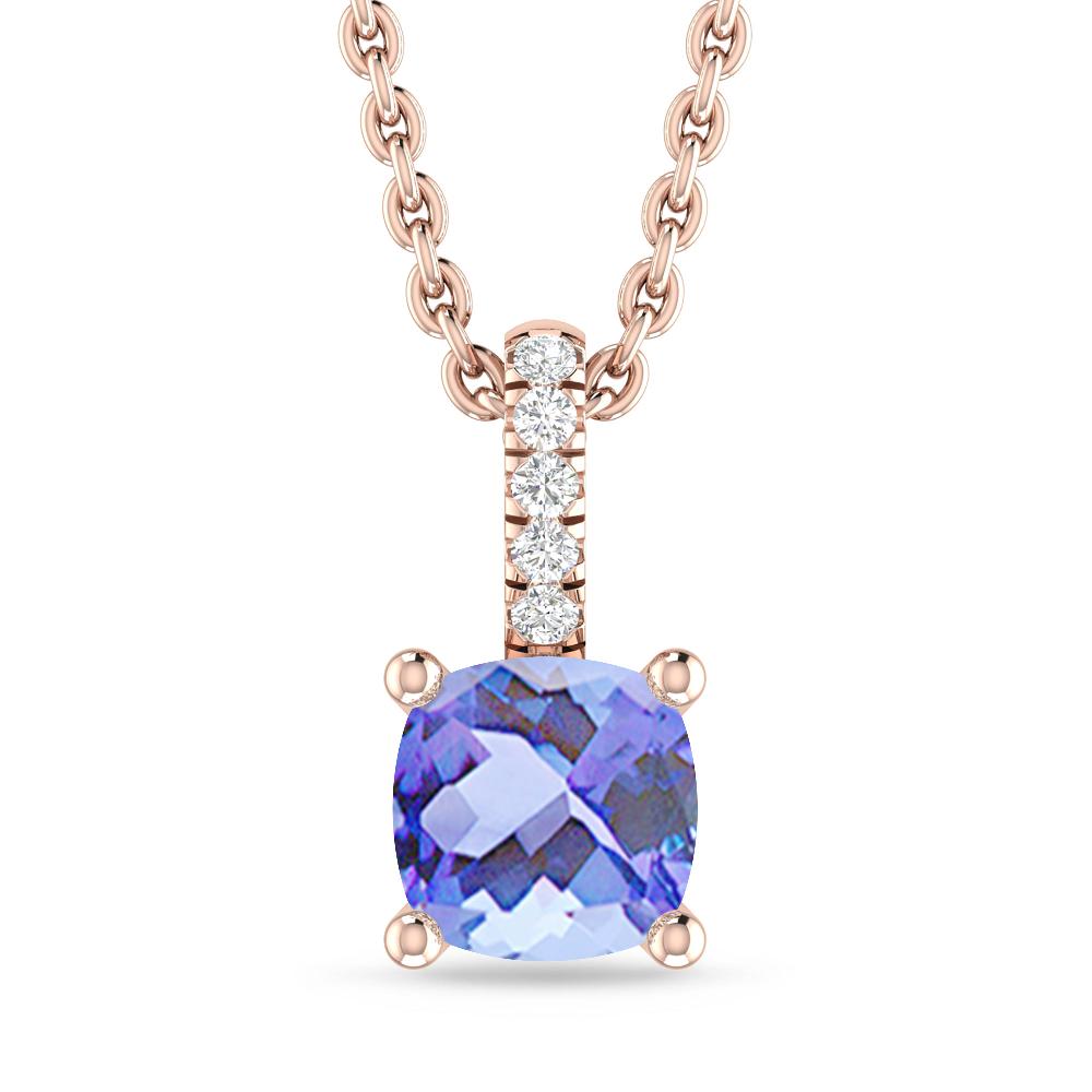 Rose Gold - Tanzanite