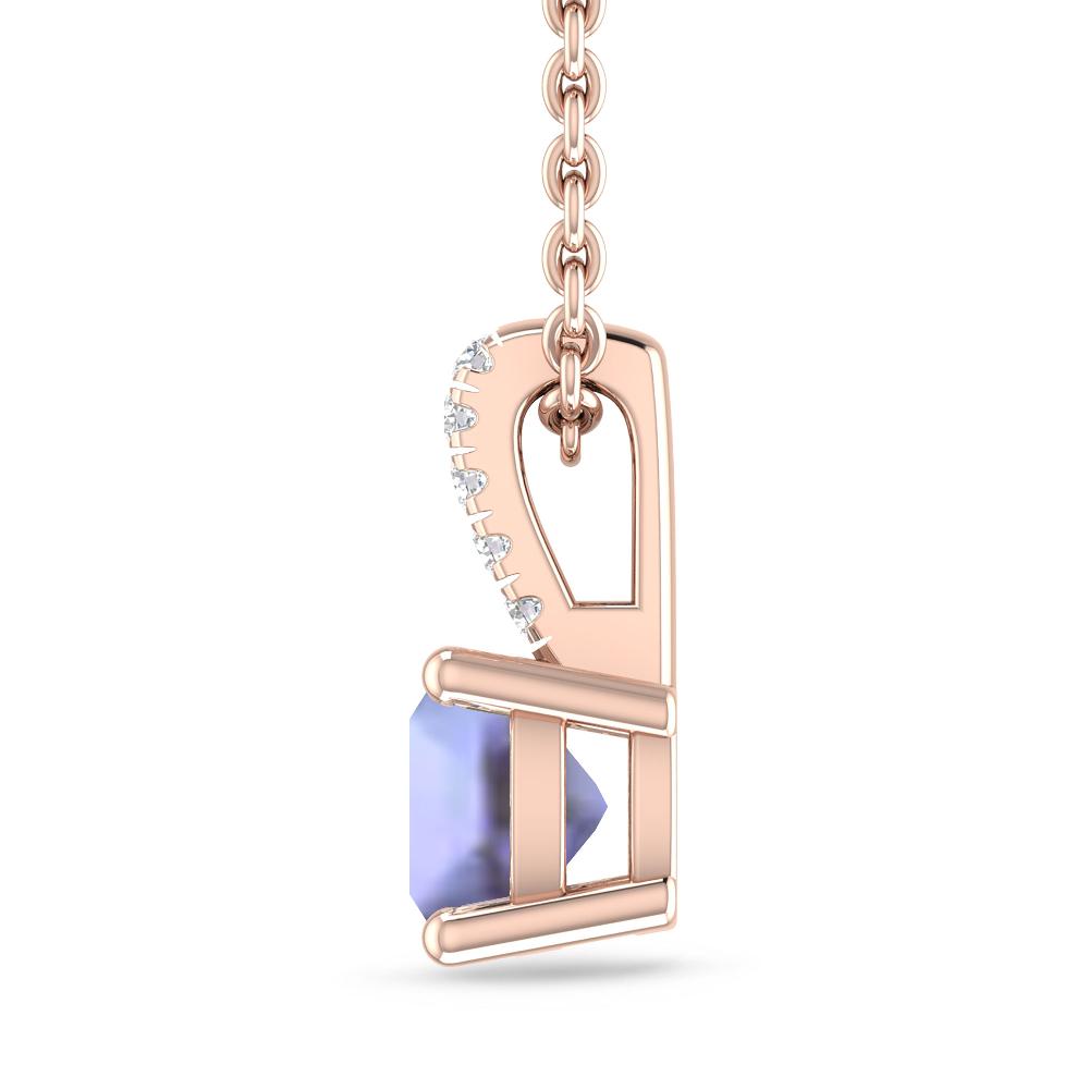 Rose Gold - Tanzanite