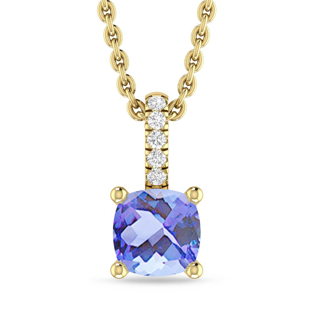 Yellow Gold - Tanzanite