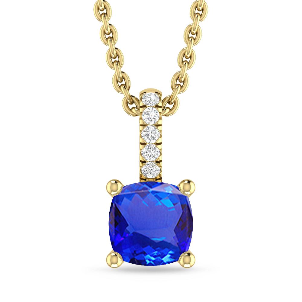 Yellow Gold - Tanzanite