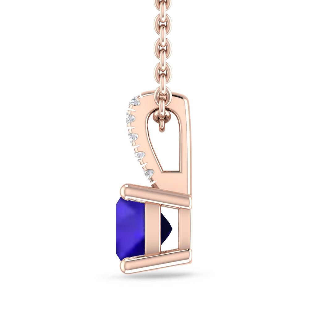 Rose Gold - Tanzanite