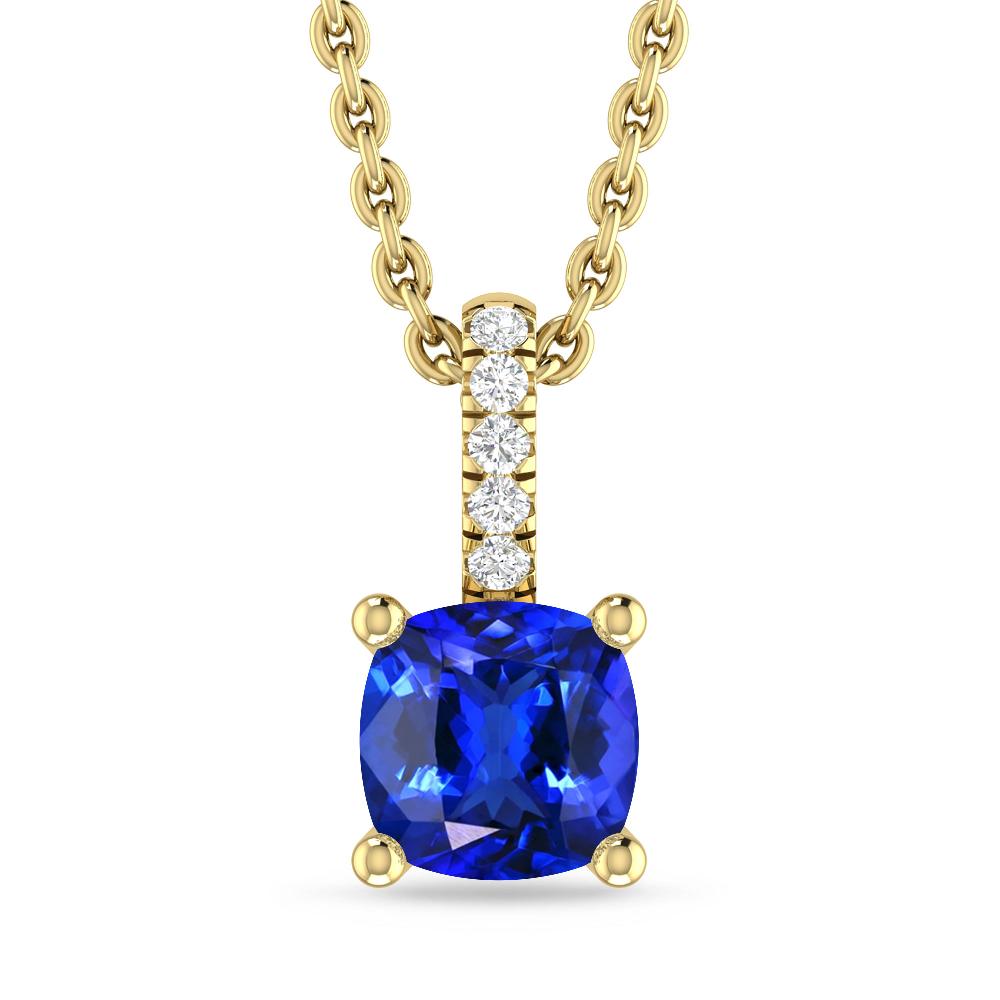 Yellow Gold - Tanzanite