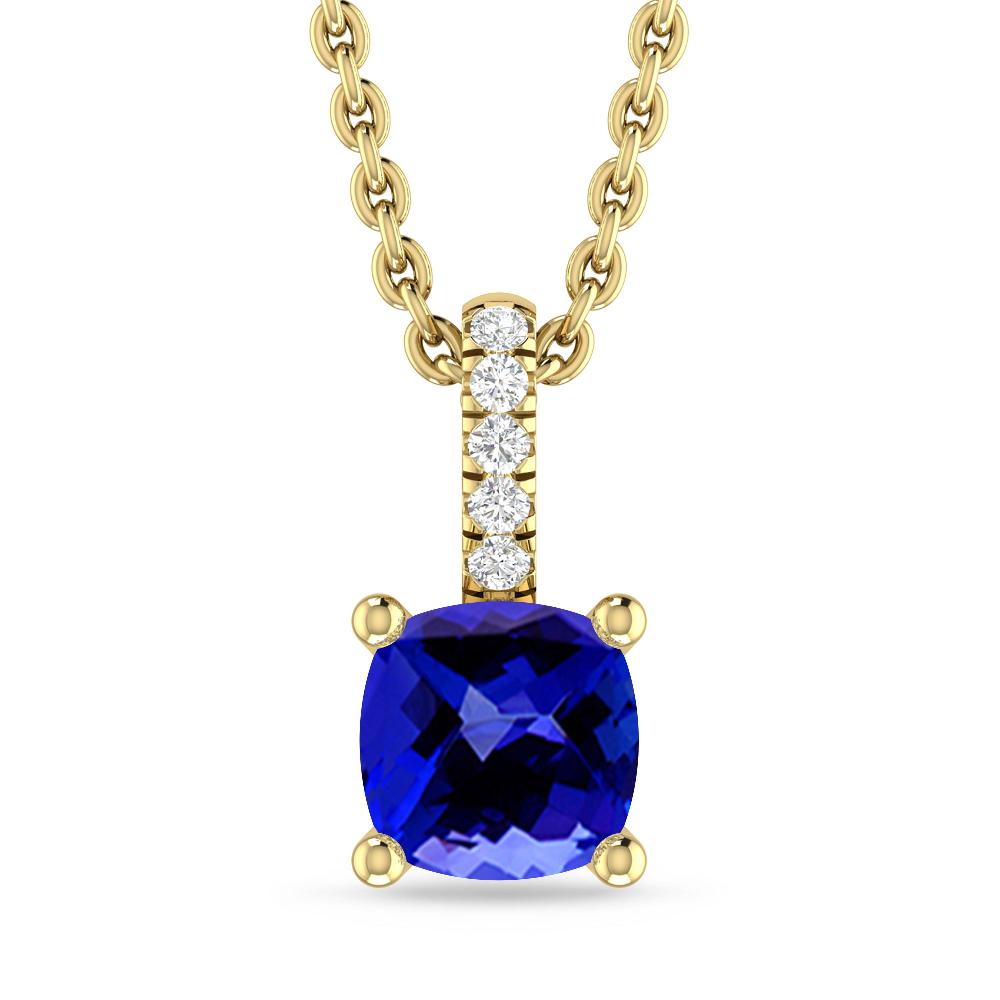 Yellow Gold - Tanzanite