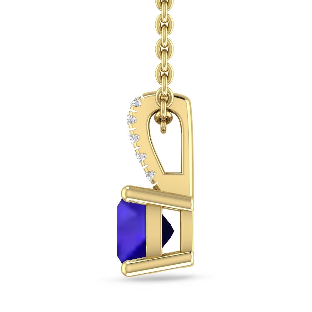 Yellow Gold - Tanzanite