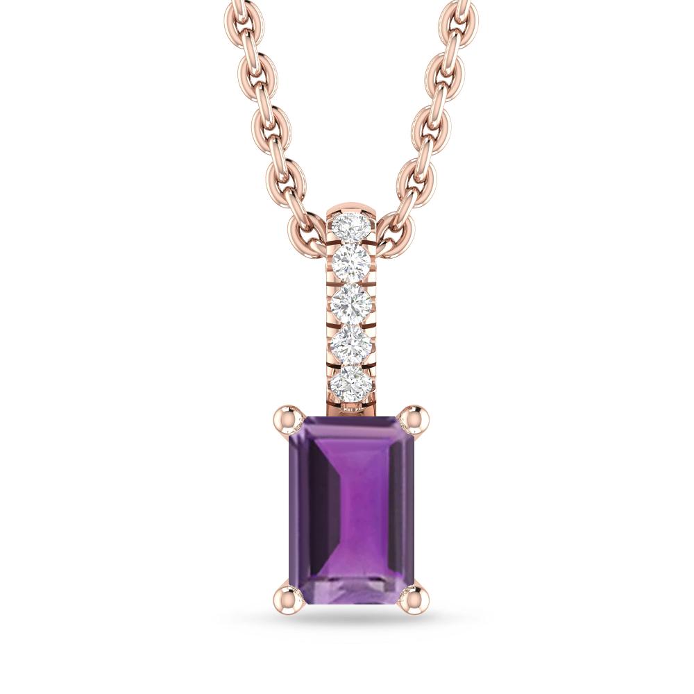 Rose Gold - Amethyst