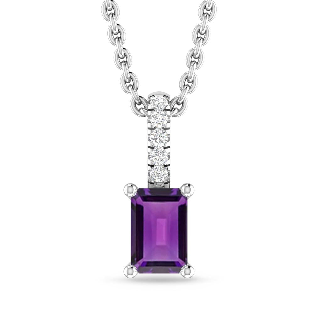 White Gold - Amethyst