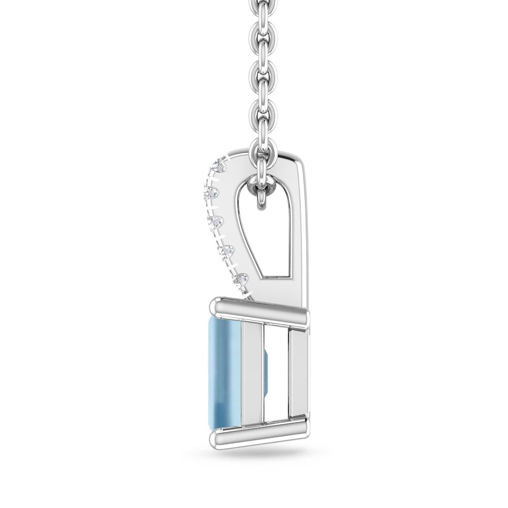 White Gold - Aquamarine