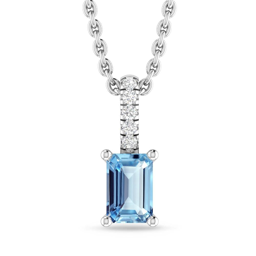 White Gold - Aquamarine