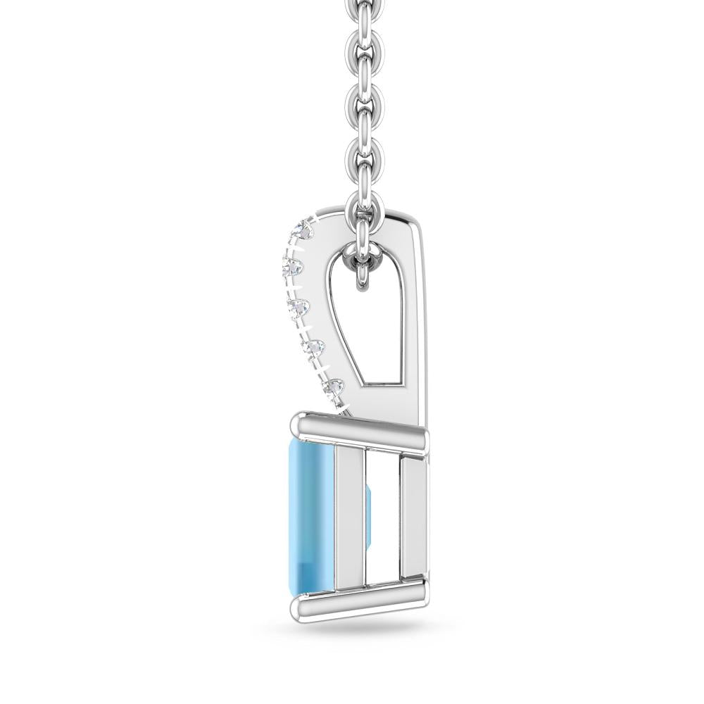 White Gold - Aquamarine