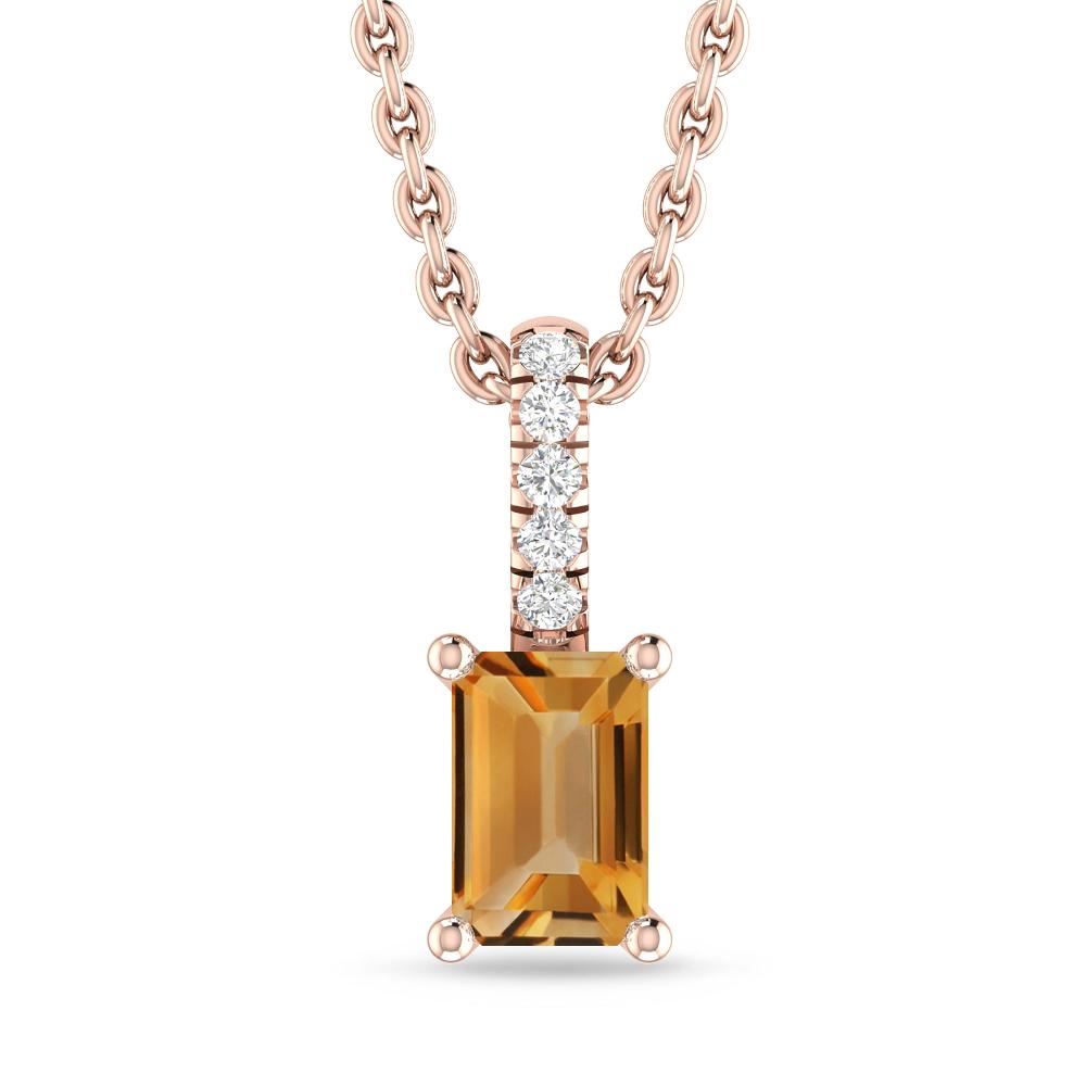 Rose Gold - Citrine