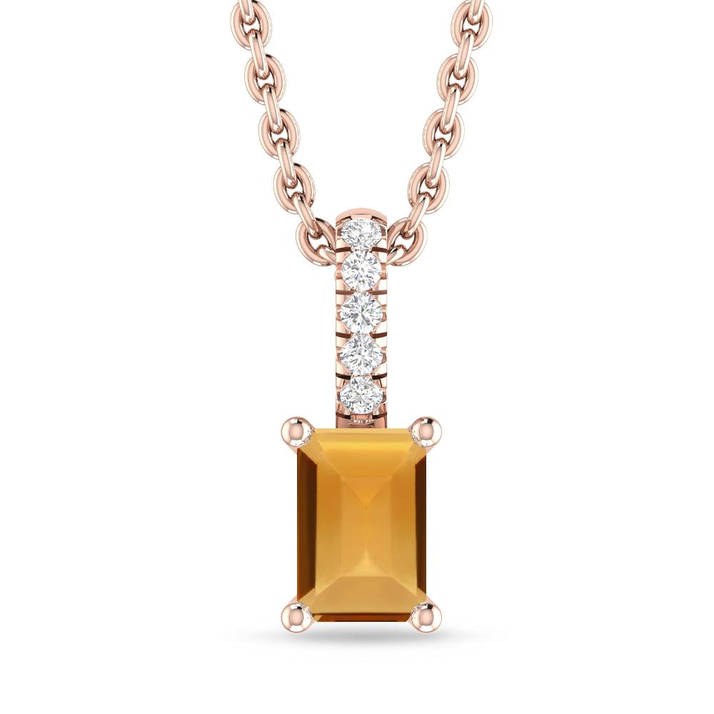 Rose Gold - Citrine