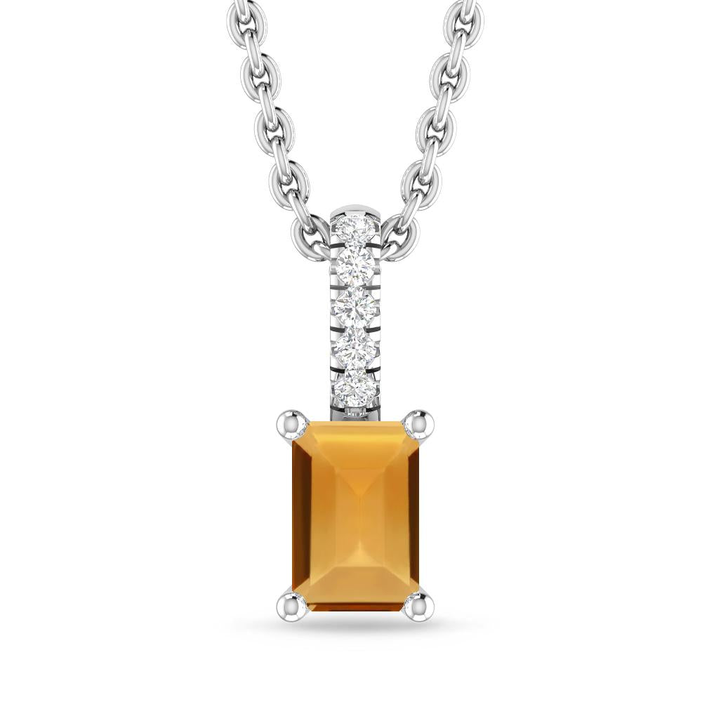 White Gold - Citrine