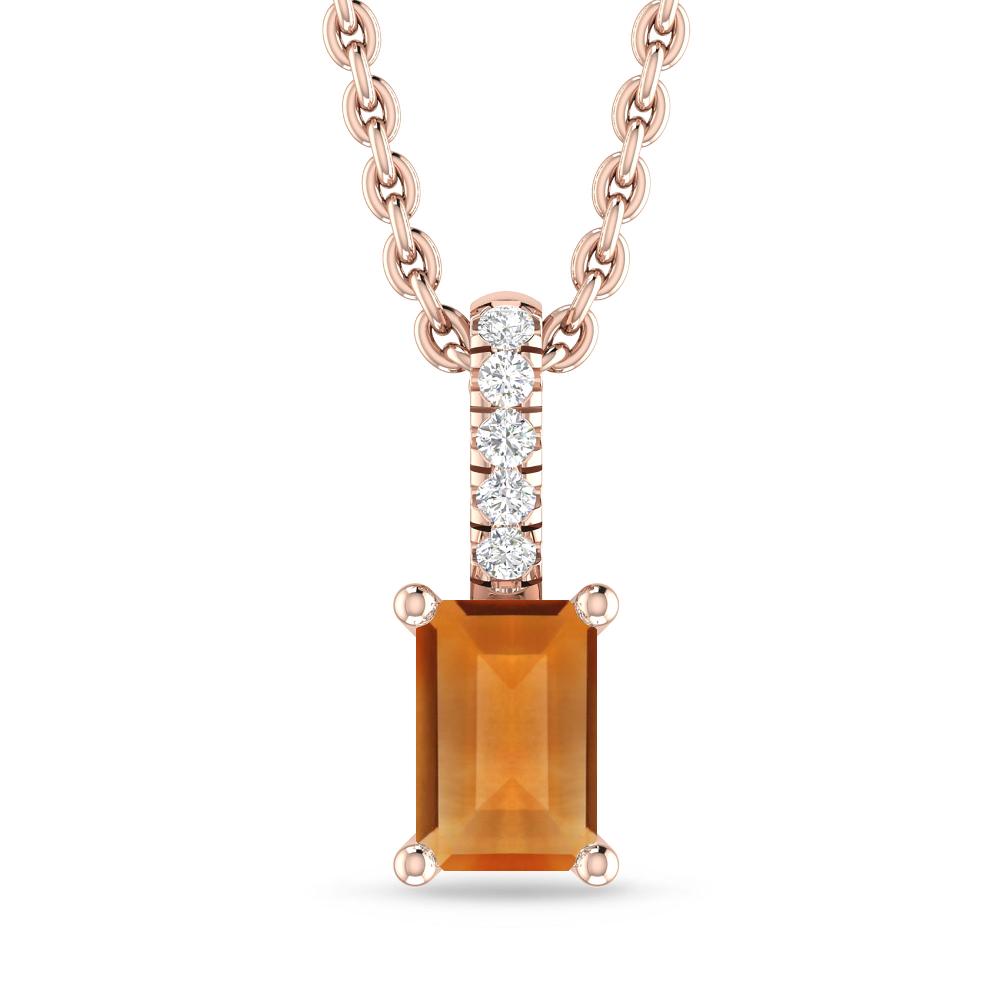 Rose Gold - Citrine