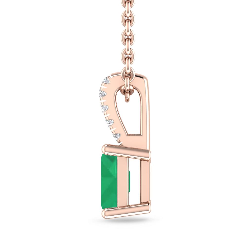 Rose Gold - Emerald