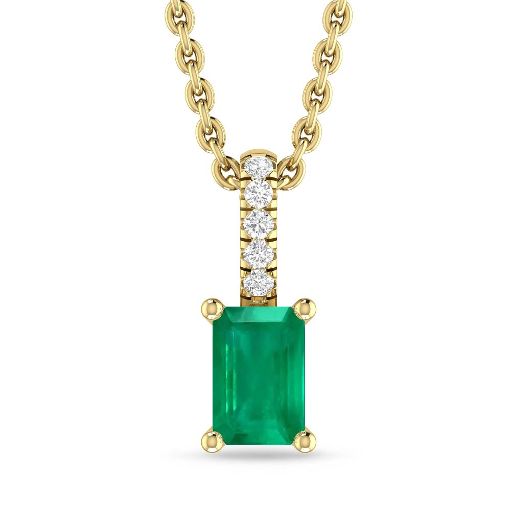 Yellow Gold - Emerald