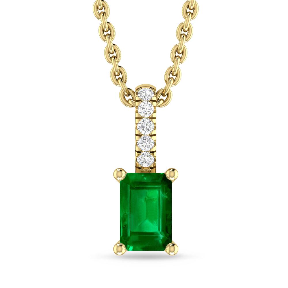 Yellow Gold - Emerald