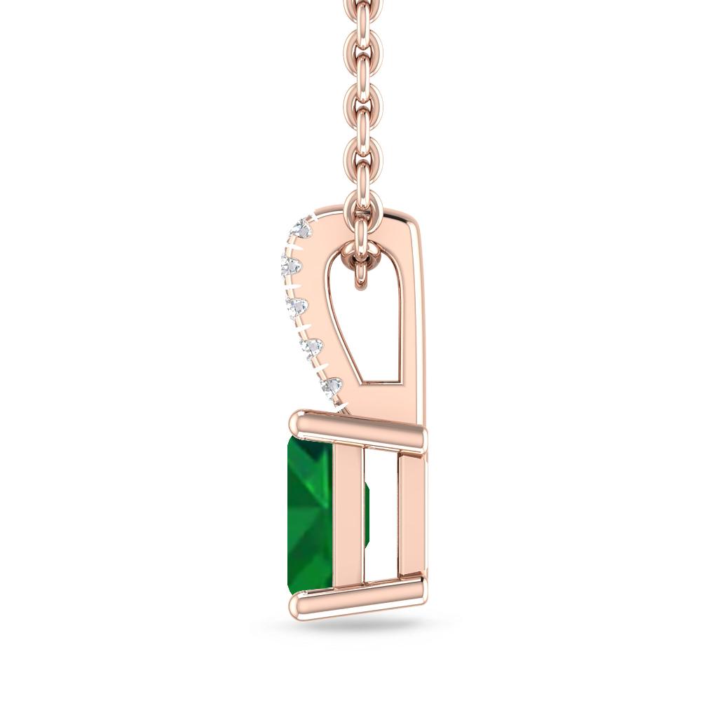 Rose Gold - Emerald