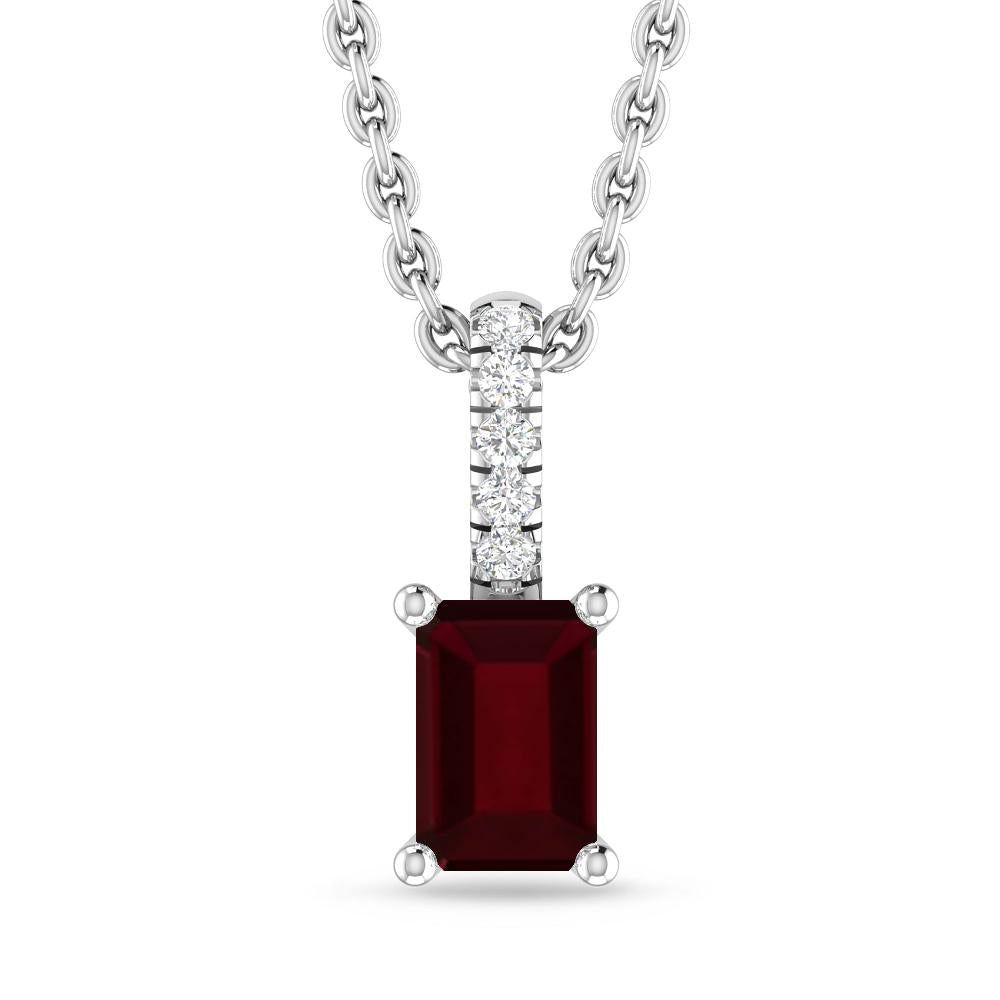 White Gold - Garnet