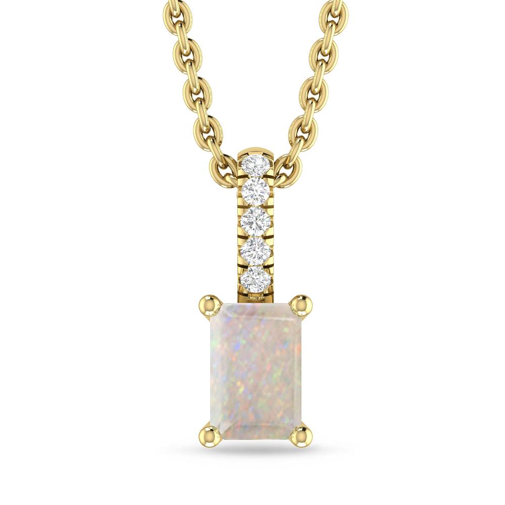 Yellow Gold - Opal