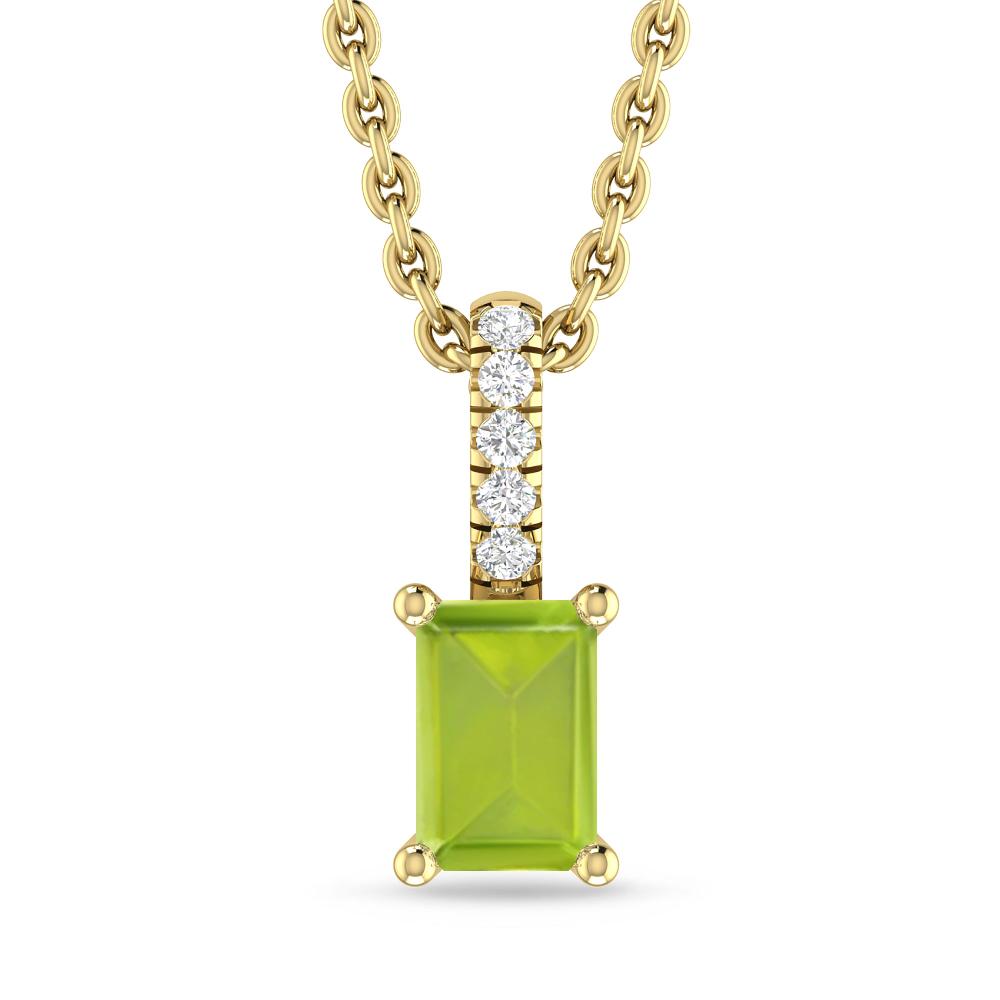 Yellow Gold - Peridot