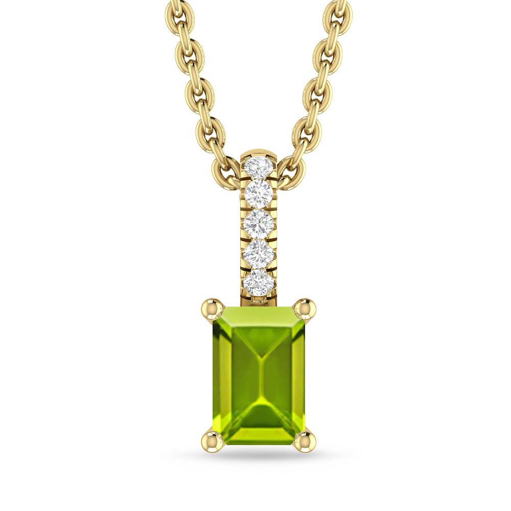 Yellow Gold - Peridot