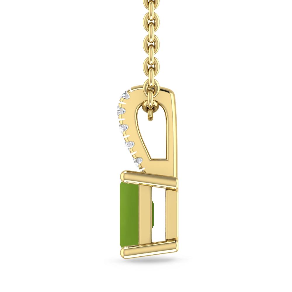 Yellow Gold - Peridot