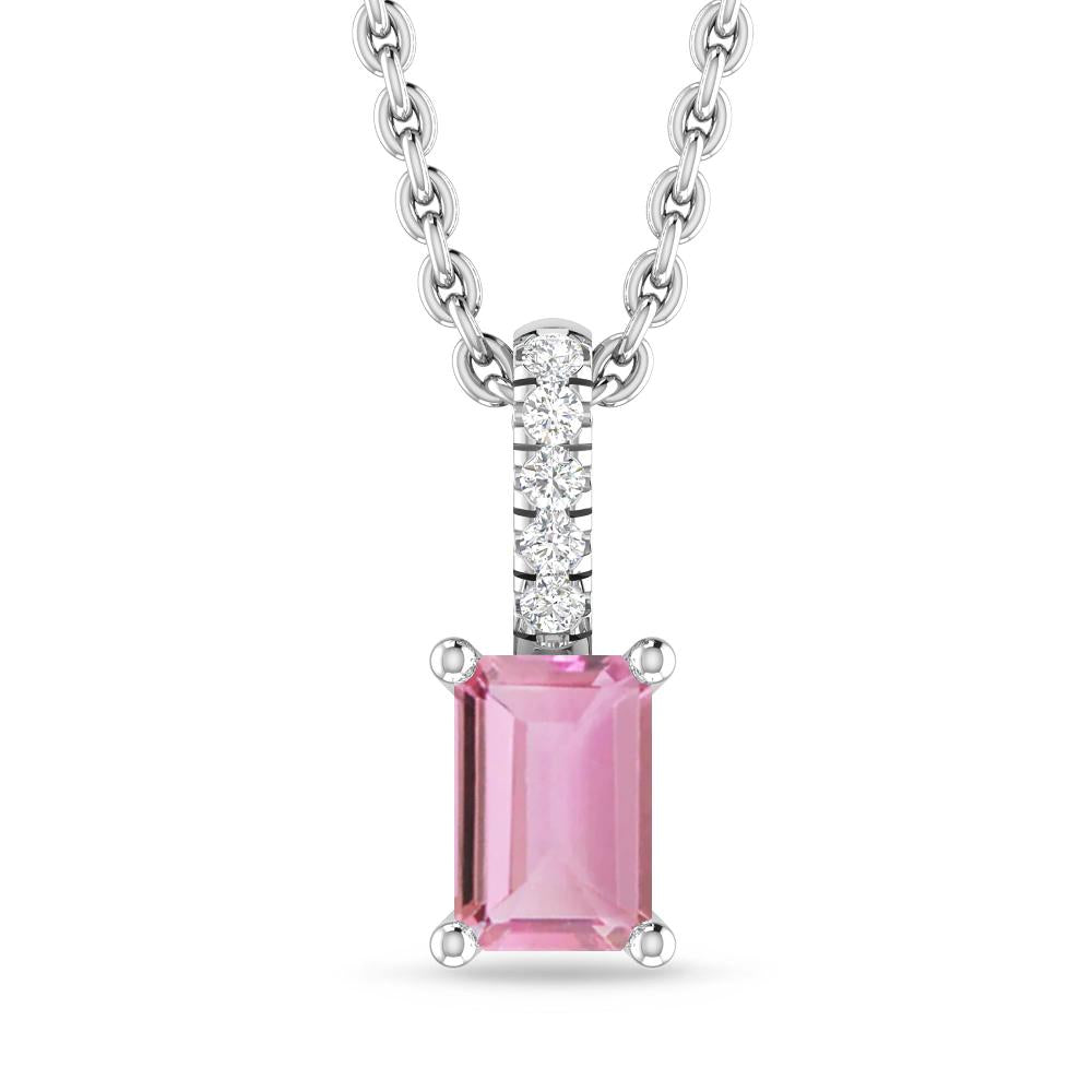 White Gold - Pink Tourmaline