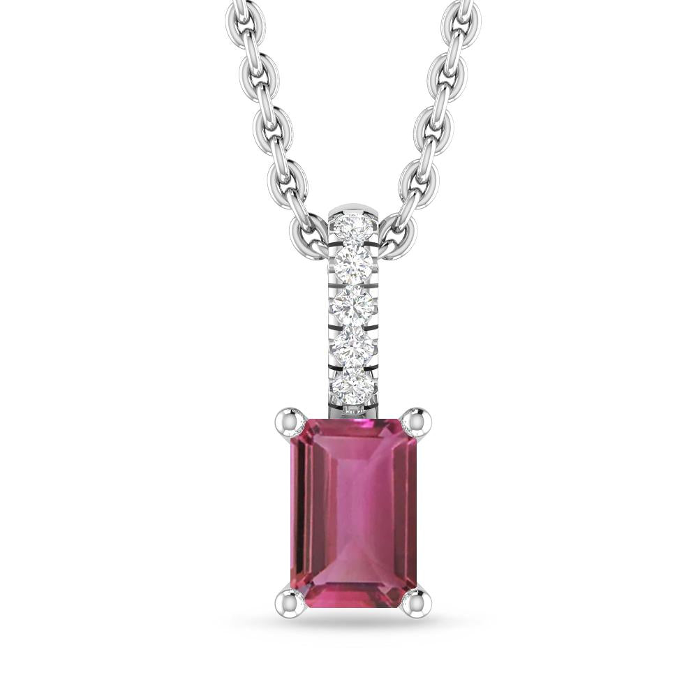 White Gold - Pink Tourmaline