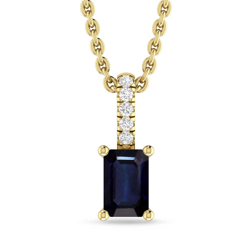 Yellow Gold - Sapphire