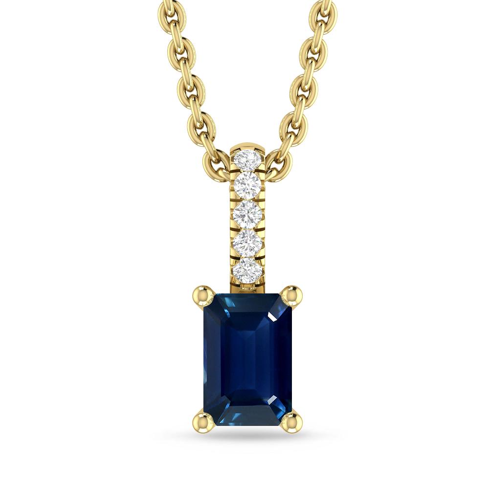 Yellow Gold - Sapphire