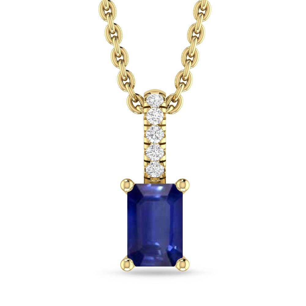 Yellow Gold - Sapphire