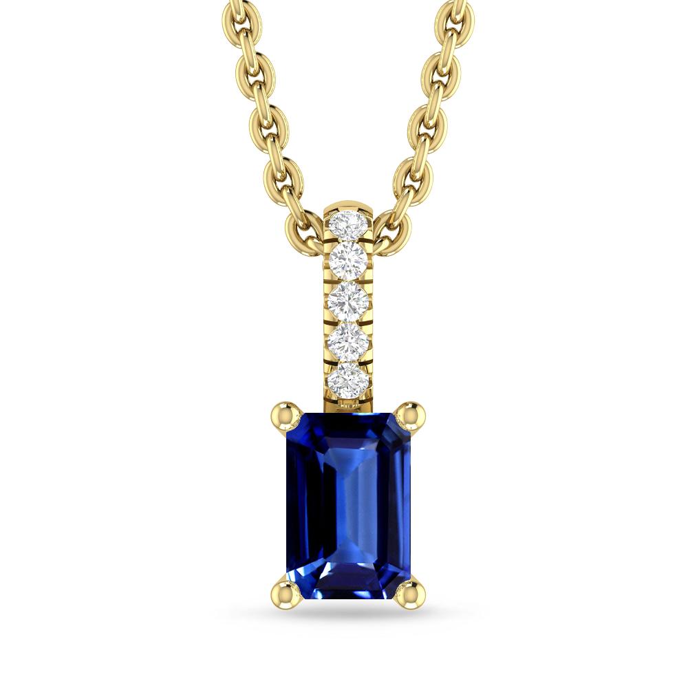 Yellow Gold - Sapphire