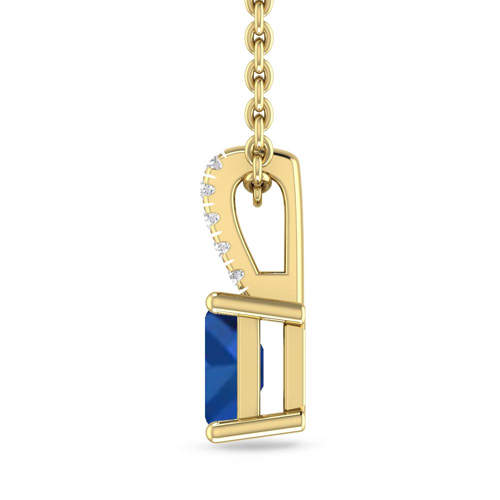 Yellow Gold - Sapphire