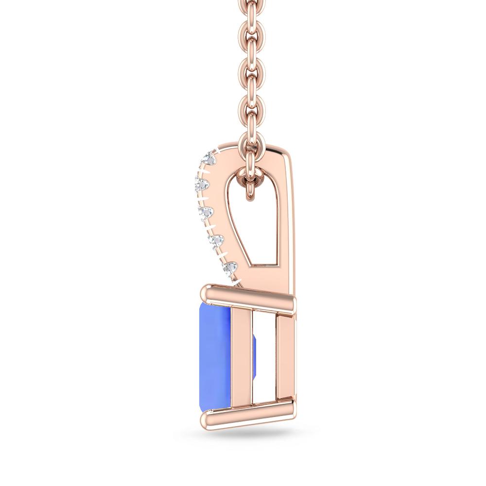 Rose Gold - Tanzanite