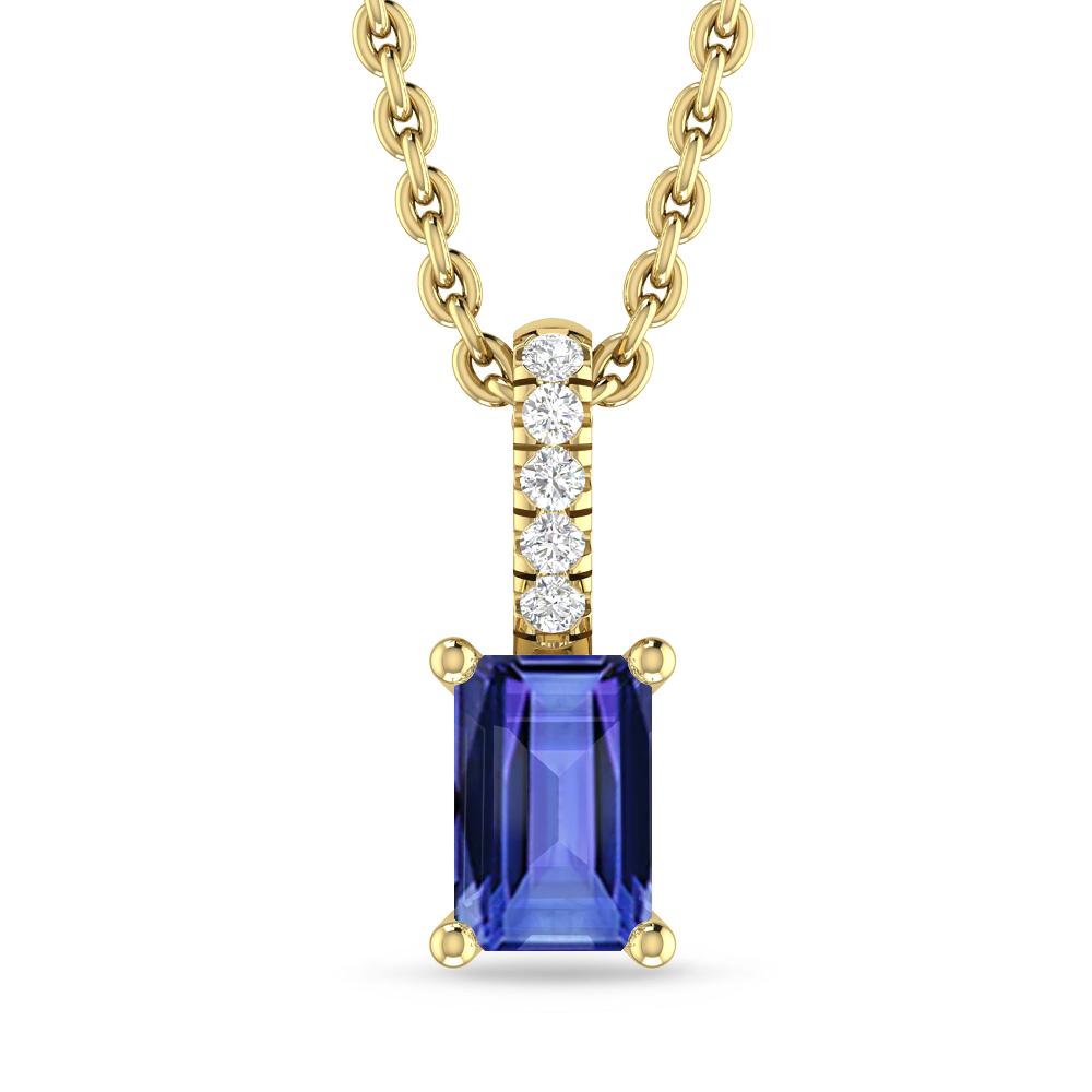 Yellow Gold - Tanzanite