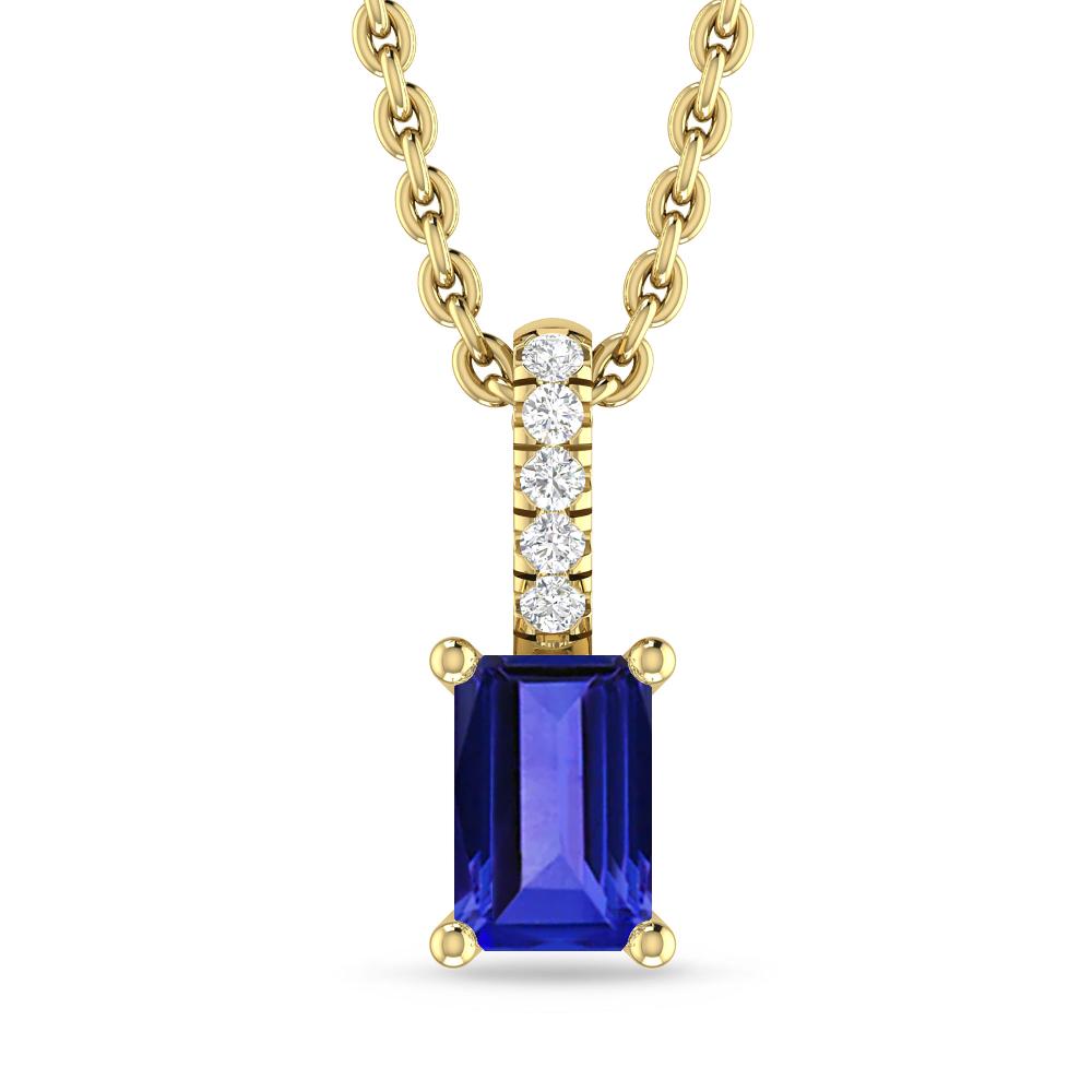 Yellow Gold - Tanzanite