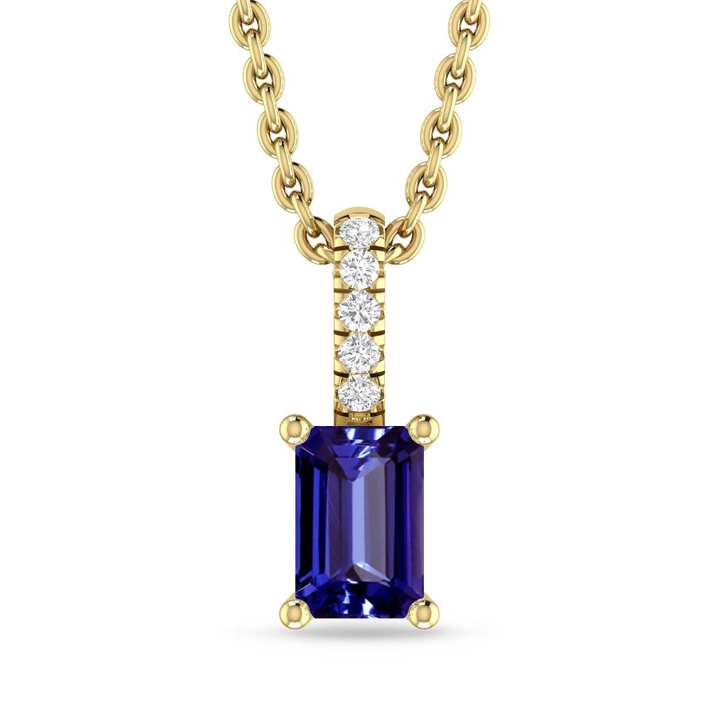 Yellow Gold - Tanzanite