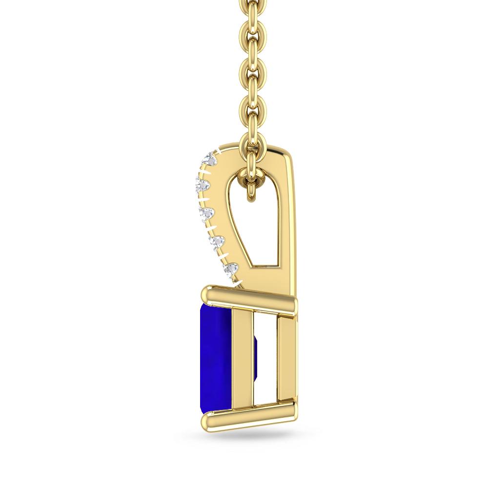 Yellow Gold - Tanzanite