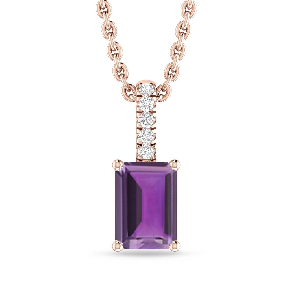 Rose Gold - Amethyst