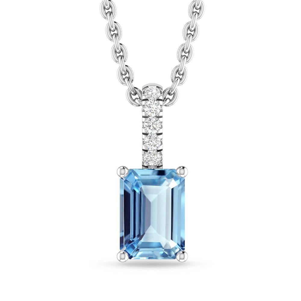 White Gold - Aquamarine