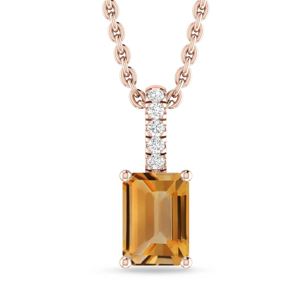 Rose Gold - Citrine