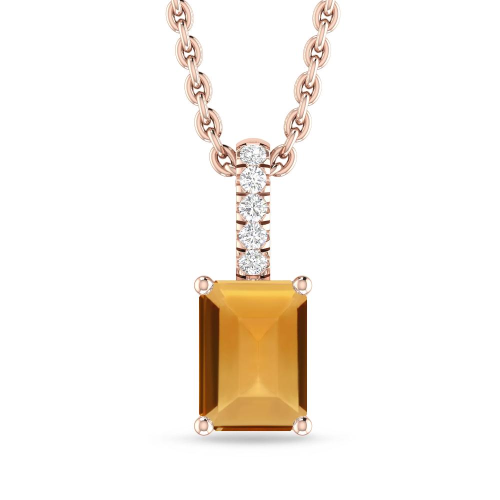 Rose Gold - Citrine